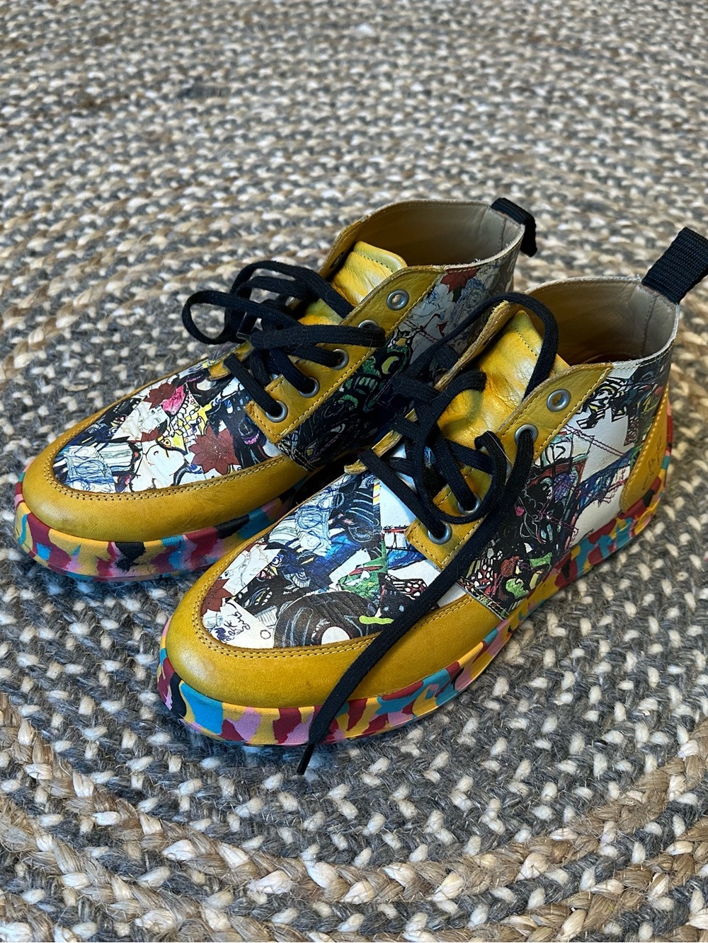 John Fluevog George Clinton Prefects Size 8 Men’s / 10 women’s US